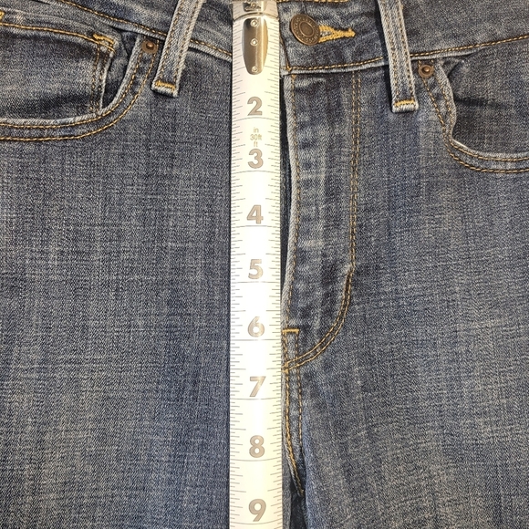 Levis Jeans Womens Size 26 Blue 721 High Rise Skinny Medium Wash Stretch Casual - Picture 8 of 11